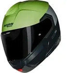 Nolan N90-3 06 Verniciatura Speciale N-Com Klapphelm, schwarz-gr&uuml;n, Gr&ouml;&szlig;e L f&uuml;r