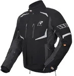 Rukka Ventu-R wasserdichte Motorrad Textiljacke, schwarz-grau, Gr&ouml;&szlig;e 48 f&uuml;r