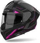 Airoh Matryx Rocket Helm, grau-pink, Gr&ouml;&szlig;e XS f&uuml;r M&auml;nner