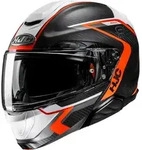 HJC RPHA 91 Carbon Lagos Klapphelm, schwarz-orange, Gr&ouml;&szlig;e XS 54 55 f&uuml;r...