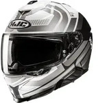 HJC i71 Viz Helm, schwarz-grau-weiss, Gr&ouml;&szlig;e XS 54 55 f&uuml;r M&auml;nner