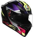 AGV K1 S Fastlap Helm, schwarz-lila, Gr&ouml;&szlig;e XS f&uuml;r M&auml;nner