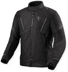 Revit Undulate H2O wasserdichte Motorrad Textiljacke, schwarz, Gr&ouml;&szlig;e S f&uuml;r M&auml;nner