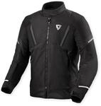 Revit Undulate H2O wasserdichte Motorrad Textiljacke, schwarz-weiss, Gr&ouml;&szlig;e M f&uuml;r