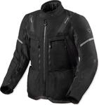 Revit Sand 5 H2O wasserdichte Motorrad Textiljacke, schwarz-grau, Gr&ouml;&szlig;e M f&uuml;r