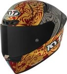 KYT KX-1 Race GP Bastianini IDN Replica 2023 Helm, gold, Gr&ouml;&szlig;e XS f&uuml;r M&auml;nner