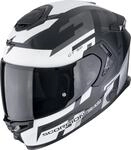 Scorpion EXO-GT SP Air Tornado Helm, schwarz-grau-weiss, Gr&ouml;&szlig;e XL f&uuml;r M&auml;nner