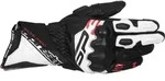 Alpinestars Sp-3 Motorrad Handschuhe, schwarz-weiss-rot, Gr&ouml;&szlig;e S f&uuml;r M&auml;nner
