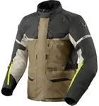 Revit Outback 4 H2O Motorrad Textiljacke, grau-gr&uuml;n, Gr&ouml;&szlig;e S f&uuml;r M&auml;nner