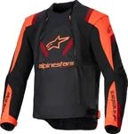 Alpinestars T-Stunt Air Motorrad Textiljacke, schwarz-rot, Gr&ouml;&szlig;e S f&uuml;r M&auml;nner