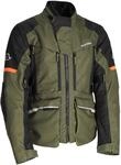 Acerbis X-Rover wasserdichte Motorrad Textiljacke, gr&uuml;n-orange, Gr&ouml;&szlig;e S f&uuml;r