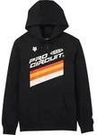 FOX Pro Circuit 2023 Hoodie, schwarz-weiss-rot, Gr&ouml;&szlig;e S f&uuml;r M&auml;nner