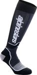 Alpinestars Plus Motocross Socken, schwarz-grau, Gr&ouml;&szlig;e S f&uuml;r M&auml;nner