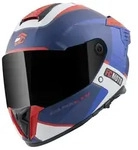 FC-Moto Hawk EVO-X Helm, schwarz-weiss-rot-blau, Gr&ouml;&szlig;e XS f&uuml;r Frauen