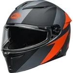 Bell Lithium Shear Helm, grau-orange, Gr&ouml;&szlig;e M f&uuml;r M&auml;nner