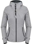 Spidi Rain H2Out wasserdichter Damen Motorrad Hoodie, grau, Gr&ouml;&szlig;e XS
