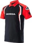 Alpinestars Honda Polo Shirt, schwarz-rot, Gr&ouml;&szlig;e S f&uuml;r M&auml;nner