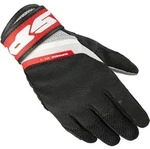 Spidi Neo-S Motorradhandschuhe, schwarz-weiss-rot, Gr&ouml;&szlig;e S f&uuml;r M&auml;nner