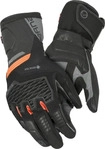 DANE 118437, DANE Magnus wasserdichte Motorrad Handschuhe Schwarz Orange male