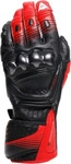Dainese 18100025-A77-XS, Dainese Fiero Metal Motorrad Handschuhe Schwarz Rot male