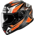 Shoei Neotec 3 Anthem Klapphelm, schwarz-weiss-orange, Gr&ouml;&szlig;e XS f&uuml;r M&auml;nner
