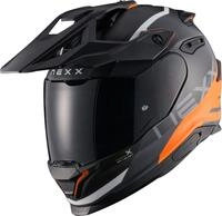 Nexx Y.TRAVL Quest Enduro Helm, orange, Gr&ouml;&szlig;e XS f&uuml;r M&auml;nner