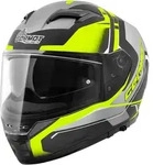 Germot GM 350 Dekor Helm, schwarz-grau-gelb, Gr&ouml;&szlig;e XS f&uuml;r M&auml;nner