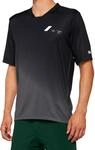 100% Celium Kurzarm Fahrrad Jersey, schwarz-grau, Gr&ouml;&szlig;e S f&uuml;r M&auml;nner