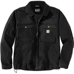 Carhartt Montana Rugged Flex Relaxed Fit Duck Insulated Jacke, schwarz, Gr&ouml;&szlig;e S