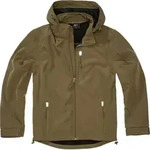 Brandit Hurricane Softshell Jacke, gr&uuml;n, Gr&ouml;&szlig;e S f&uuml;r M&auml;nner