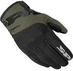 Spidi Flash-KP Tex Motorrad Handschuhe, schwarz-gr&uuml;n, Gr&ouml;&szlig;e S f&uuml;r M&auml;nner