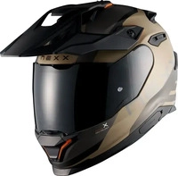 NEXX 01YT16247620000S, Nexx Y.TRAVL Quest Enduro Helm Grau Braun Beige male