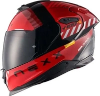 NEXX 01YR10147407300M, Nexx Y.100R Fade Helm Schwarz Rot male