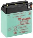 YUASA 1080752, YUASA 6N11A-1B Batterie ohne S&auml;urepack