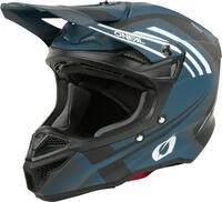 Oneal 5SRS Polyacrylite Spike Motocross Helm, weiss-blau, Gr&ouml;&szlig;e XS f&uuml;r M&auml;nner