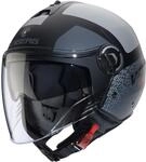Caberg Riviera V4 X Alpha Jethelm, schwarz-grau, Gr&ouml;&szlig;e XS f&uuml;r M&auml;nner
