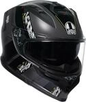AGV K7 Kyber Helm, schwarz-gelb, Gr&ouml;&szlig;e M f&uuml;r M&auml;nner