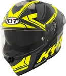 KYT Y6R20015.3, KYT R2R Octane Helm Gelb male