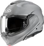 HJC F100 Solid Klapphelm, grau, Gr&ouml;&szlig;e XS 54 55 f&uuml;r M&auml;nner