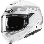 HJC F100 Hetal Klapphelm, grau-weiss, Gr&ouml;&szlig;e XS 54 55