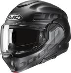 HJC F100 Hetal Klapphelm, schwarz-grau, Gr&ouml;&szlig;e XS 54 55
