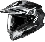 HJC RPHA 60 Dakar Enduro Helm, schwarz-weiss-silber, Gr&ouml;&szlig;e XS 54 55 f&uuml;r M&auml;nner
