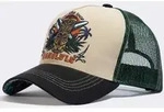 King Kerosin Honolulu Trucker Kappe, schwarz-gr&uuml;n