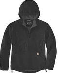 Carhartt Rain Defender Loose Fit Lightweight Packable Jacke, schwarz, Gr&ouml;&szlig;e S f&uuml;r