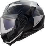 LS2 FF910 Advant II Astral Helm, schwarz-grau, Gr&ouml;&szlig;e XS f&uuml;r M&auml;nner