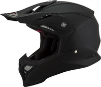 KYT Y6SK00X6.7, KYT Skyhawk Plain Motocross-Helm Schwarz male