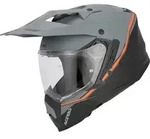 Acerbis Assault Graphic Enduro Helm, schwarz-orange, Gr&ouml;&szlig;e XS f&uuml;r M&auml;nner