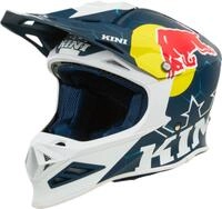 Kini Red Bull MXC1 1.0 Motocross Helm, weiss-t&uuml;rkis-blau, Gr&ouml;&szlig;e XS f&uuml;r M&auml;nner