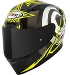 Suomy TX-Pro Neil Hodgson Replica Helm, schwarz-weiss-gelb, Gr&ouml;&szlig;e XS f&uuml;r M&auml;nner