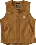 Carhartt Montana Relaxed Fit Duck Weste, braun, Gr&ouml;&szlig;e S f&uuml;r M&auml;nner